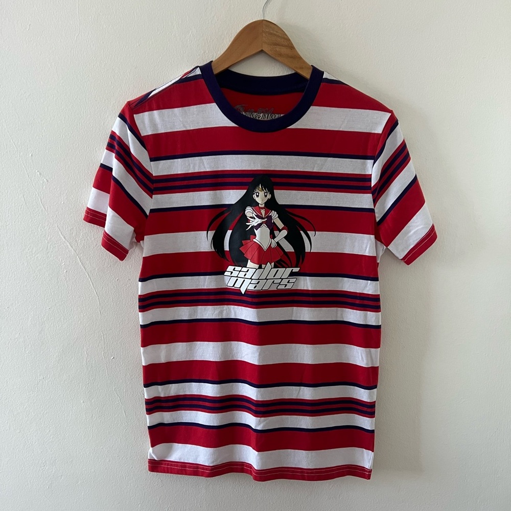 Sailor Mars striped t-shirt